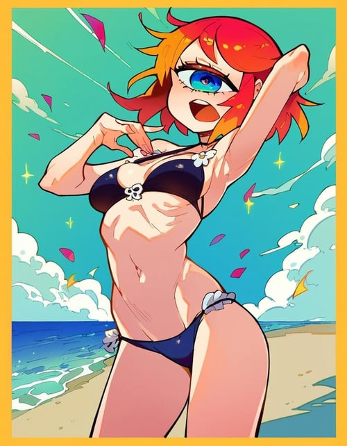 Masha / AstroQube. artstyle (Manga, Pixiv, etc) [pony] by stahlregen on Tensor.Art