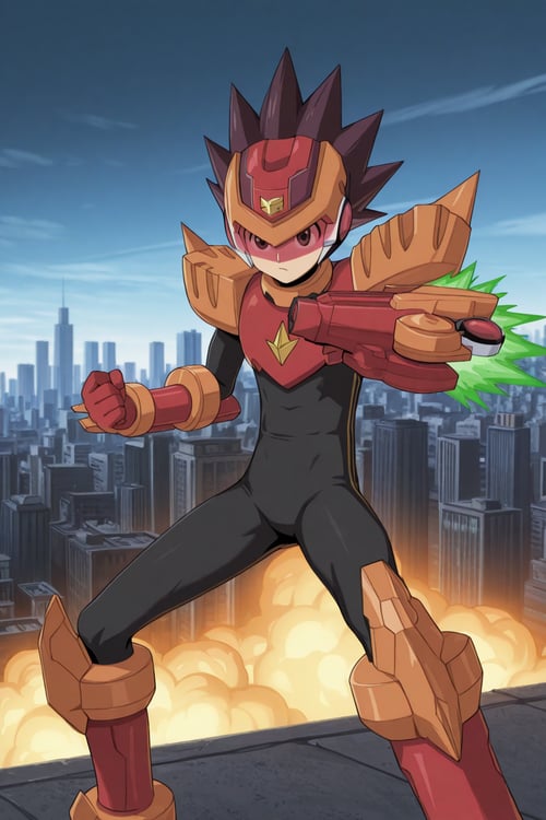 Subaru Hoshikawa / Geo Stelar - Mega Man Star Force / Shooting Star Rockman by 25kkai on Tensor.Art