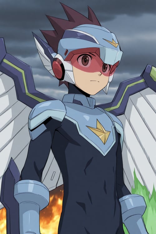 Subaru Hoshikawa / Geo Stelar - Mega Man Star Force / Shooting Star Rockman by 25kkai on Tensor.Art