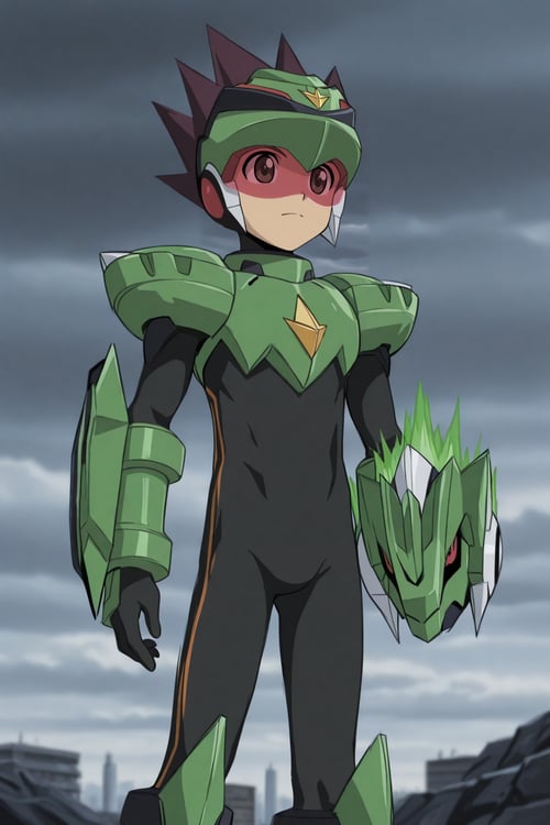 Subaru Hoshikawa / Geo Stelar - Mega Man Star Force / Shooting Star Rockman by 25kkai on Tensor.Art