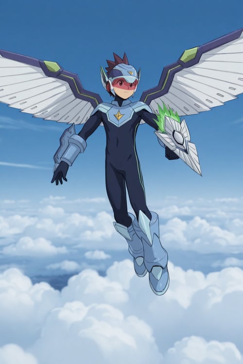 Subaru Hoshikawa / Geo Stelar - Mega Man Star Force / Shooting Star Rockman by 25kkai on Tensor.Art