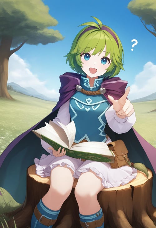 Nino (Fire Emblem: The Blazing Blade) SDXL LoRA [Illustrious] | 6 Outfits by richyrich515 on Tensor.Art