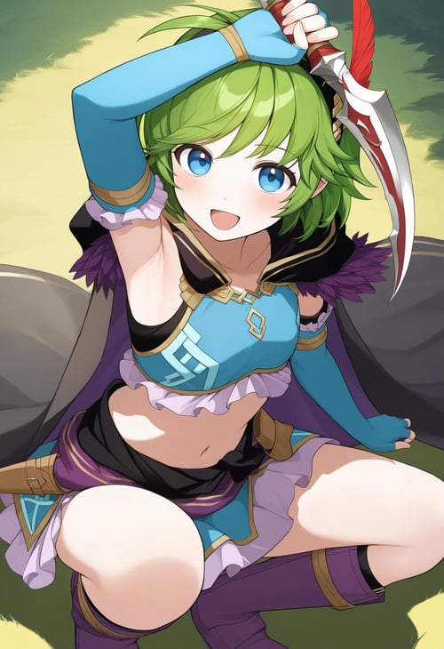 Nino (Fire Emblem: The Blazing Blade) SDXL LoRA [Illustrious] | 6 Outfits by richyrich515 on Tensor.Art