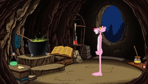 90s Cartoon Adventure Game Style - Pink Panther [Flux] by PrimeDM on Tensor.Art