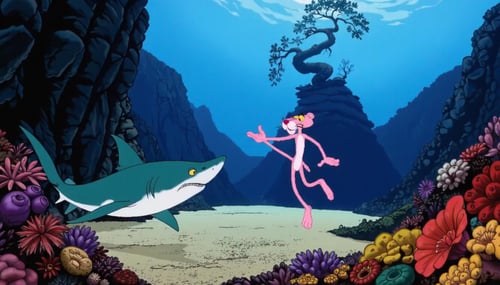 90s Cartoon Adventure Game Style - Pink Panther [Flux] by PrimeDM on Tensor.Art