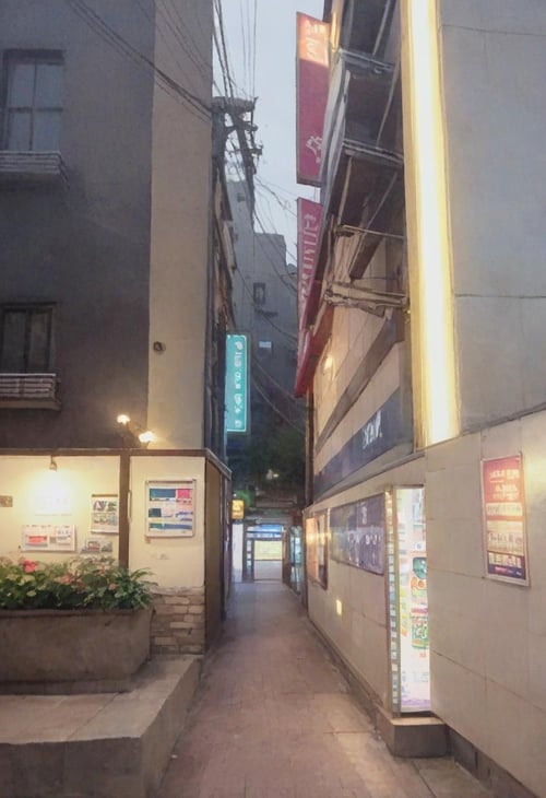 ラブホテル街の風景 / Scenery of love hotel PONY by swingwings on Tensor.Art