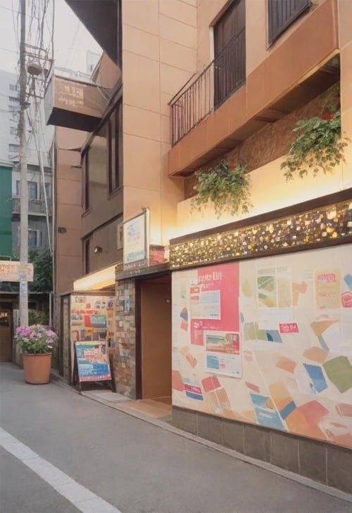 ラブホテル街の風景 / Scenery of love hotel PONY by swingwings on Tensor.Art