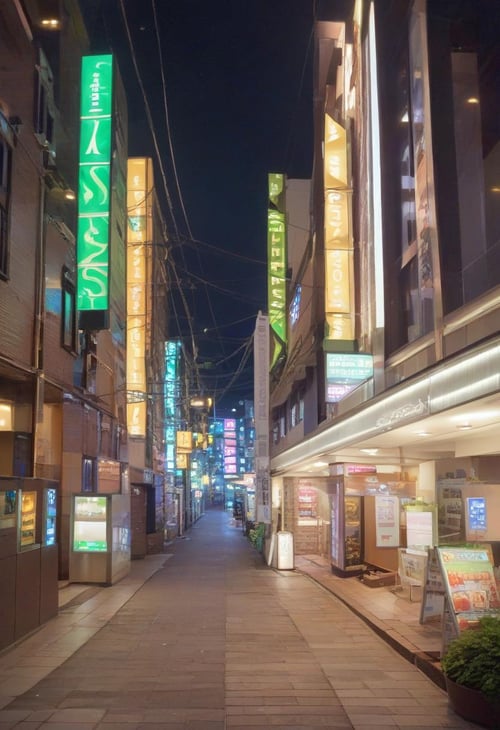 ラブホテル街の風景 / Scenery of love hotel PONY by swingwings on Tensor.Art