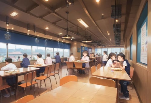 burger shop M3 (indoors) / PONY by swingwings on Tensor.Art