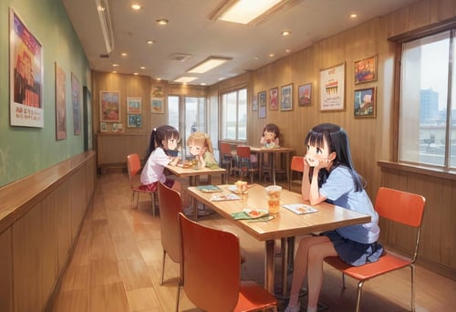 burger shop M3 (indoors) / PONY by swingwings on Tensor.Art