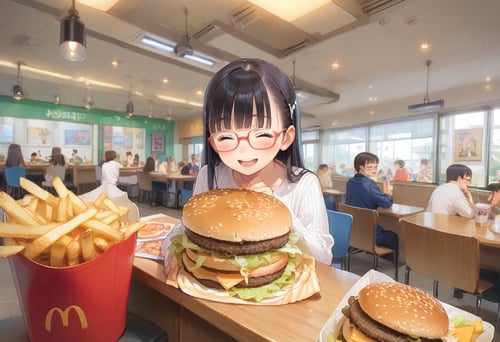 burger shop M3 (indoors) / PONY by swingwings on Tensor.Art