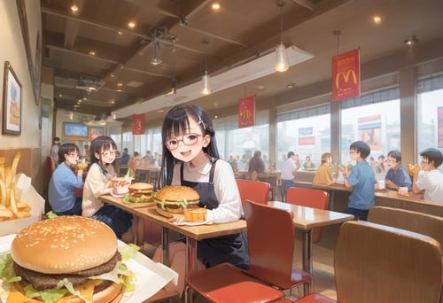 burger shop M3 (indoors) / PONY by swingwings on Tensor.Art