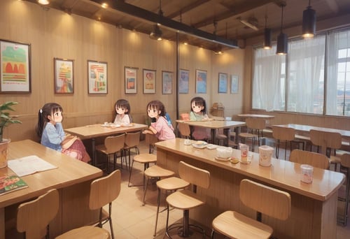burger shop M3 (indoors) / PONY by swingwings on Tensor.Art
