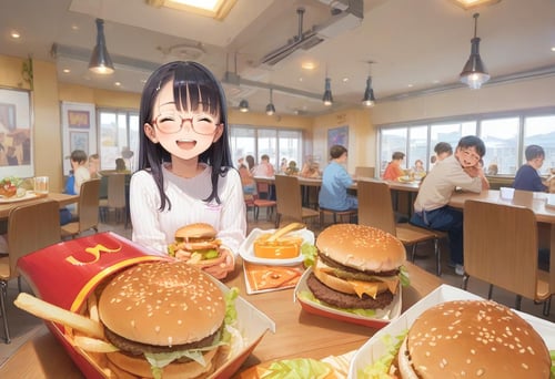 burger shop M3 (indoors) / PONY by swingwings on Tensor.Art
