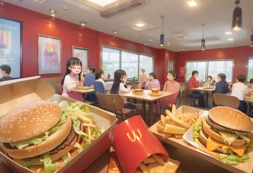 burger shop M3 (indoors) / PONY by swingwings on Tensor.Art