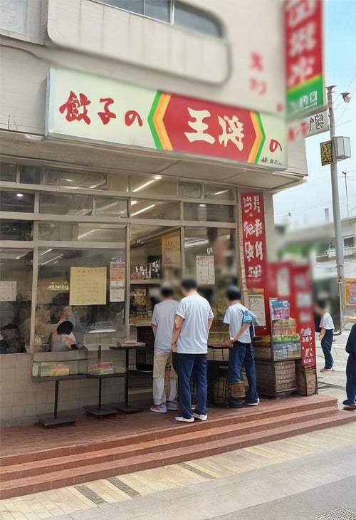 餃子が美味しい料理店 / Mikage Ohsho / pony by swingwings on Tensor.Art