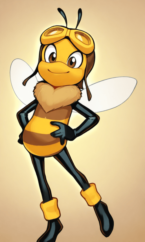 Loopy the Bee (Miel Pops/Honey Pops) [Kellog's] - IL by Darkjesus on Tensor.Art