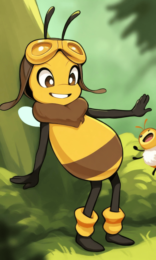 Loopy the Bee (Miel Pops/Honey Pops) [Kellog's] - IL by Darkjesus on Tensor.Art