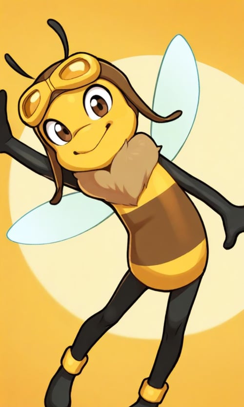 Loopy the Bee (Miel Pops/Honey Pops) [Kellog's] - IL by Darkjesus on Tensor.Art