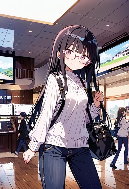 阪急梅田駅ビッグマン前 / Hankyu UMEDA station, bigman / PONY by swingwings on Tensor.Art
