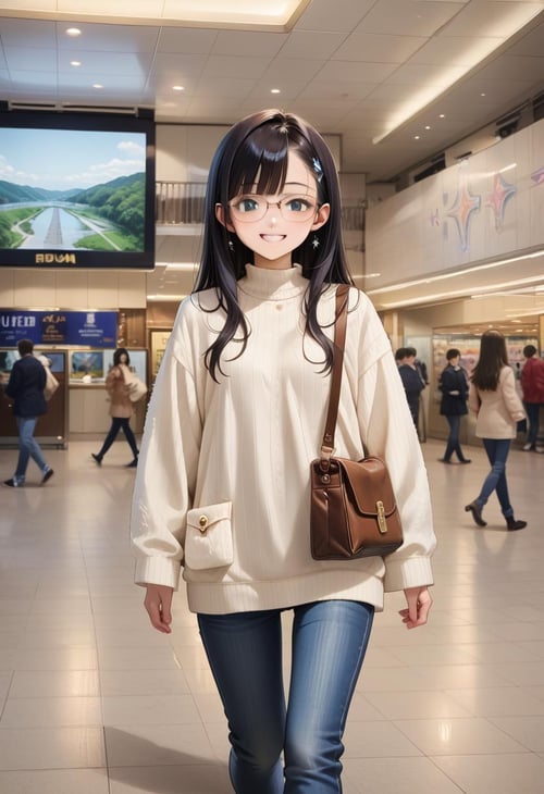 阪急梅田駅ビッグマン前 / Hankyu UMEDA station, bigman / PONY by swingwings on Tensor.Art