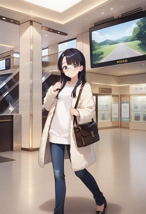 阪急梅田駅ビッグマン前 / Hankyu UMEDA station, bigman / PONY by swingwings on Tensor.Art