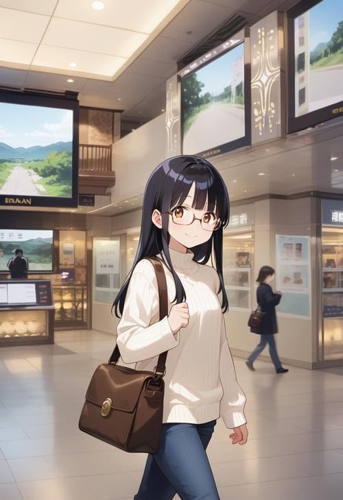 阪急梅田駅ビッグマン前 / Hankyu UMEDA station, bigman / PONY by swingwings on Tensor.Art