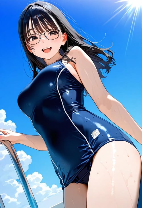 school swimsuit TYPE: KK-77 illustrious by swingwings on Tensor.Art