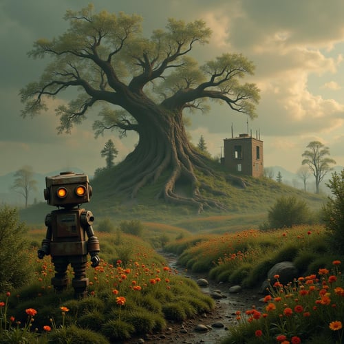 Flux floralizer | natural flow by Krawuzzn on Tensor.Art
