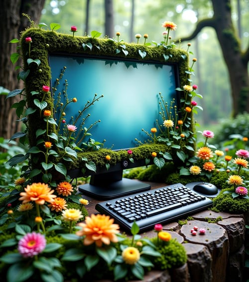 Flux floralizer | natural flow by Krawuzzn on Tensor.Art
