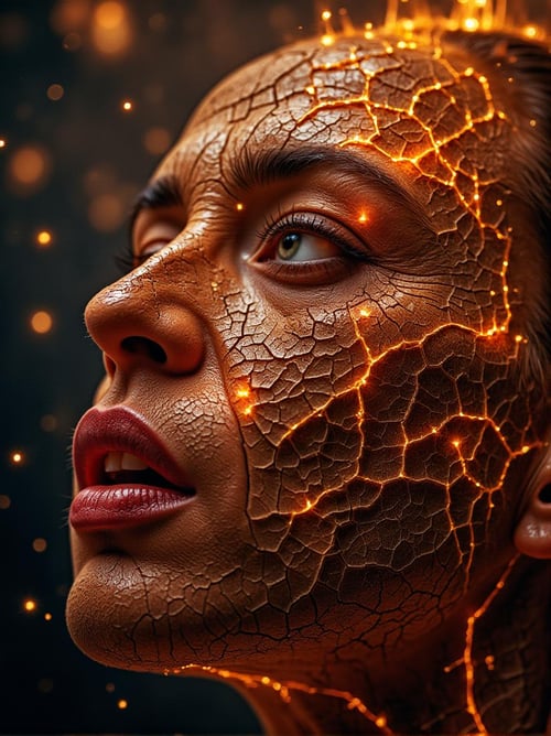 Flux cracked | cracked skin & surface by Krawuzzn on Tensor.Art