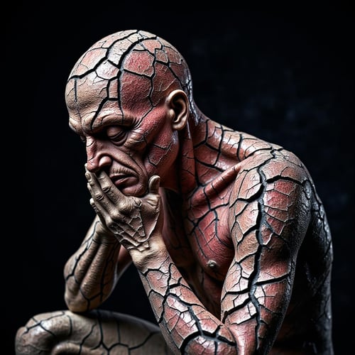 Flux cracked | cracked skin & surface by Krawuzzn on Tensor.Art