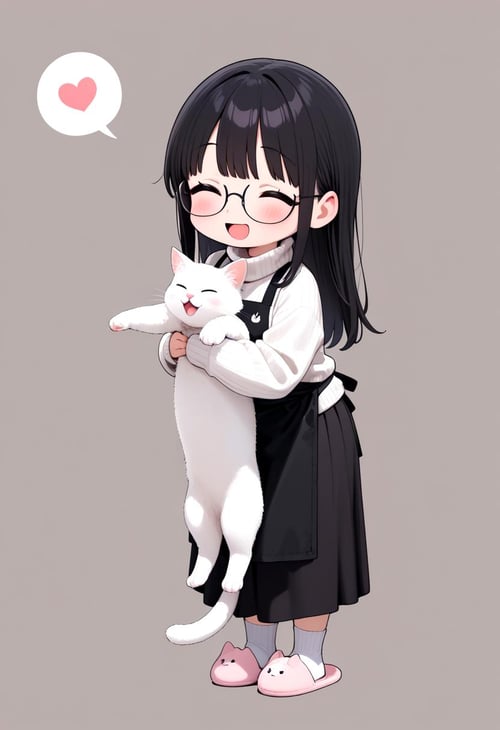 のびーるたん / long cat meme / illustrious by swingwings on Tensor.Art
