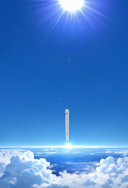 のびーるたん / long cat meme / illustrious by swingwings on Tensor.Art