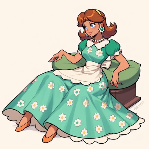 1950s Housewife Outfit - Pony by Navedaxu on Tensor.Art