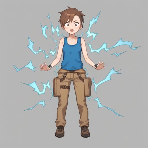 Cartoon Electrocution by Navedaxu on Tensor.Art