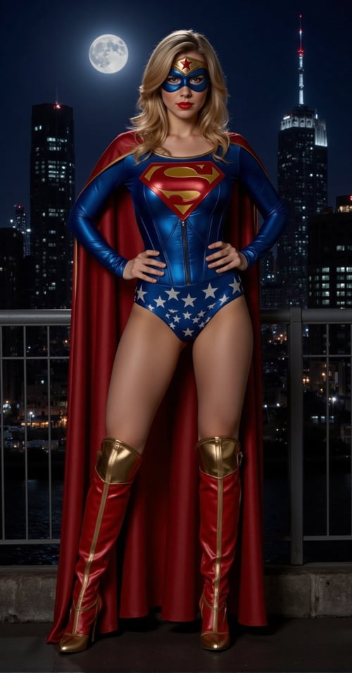 Superhero girl by AI/II_User on Tensor.Art