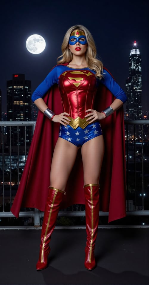 Superhero girl by AI/II_User on Tensor.Art