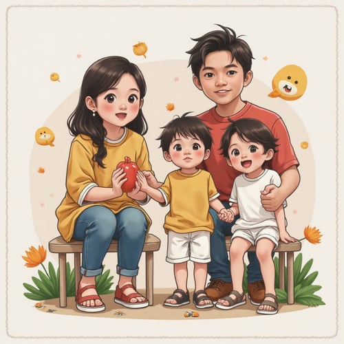 MyFamily1 by Cak Ram on Tensor.Art