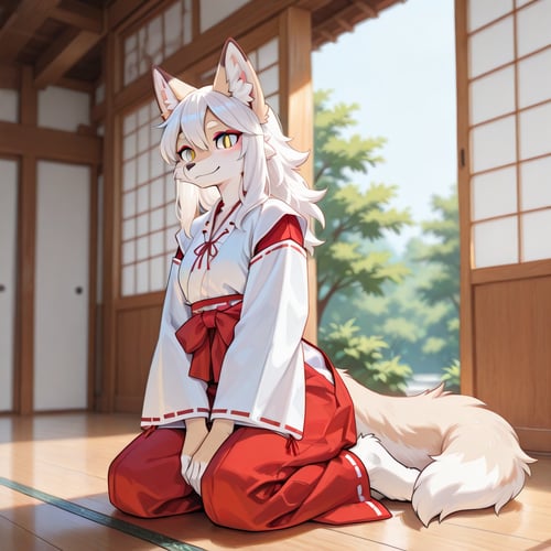 Miko Cosplay / 巫女コス by miaomiao on Tensor.Art