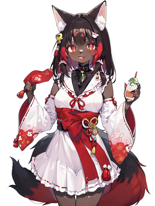 Miko Cosplay / 巫女コス by miaomiao on Tensor.Art