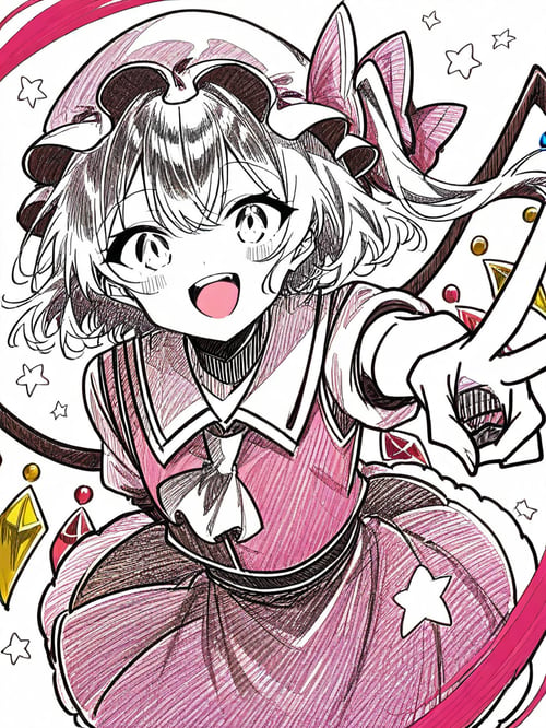 ペン画風LoRA - PenDrawing Memiha XL | Animagine XL 4.0 by 樺野めみは on Tensor.Art