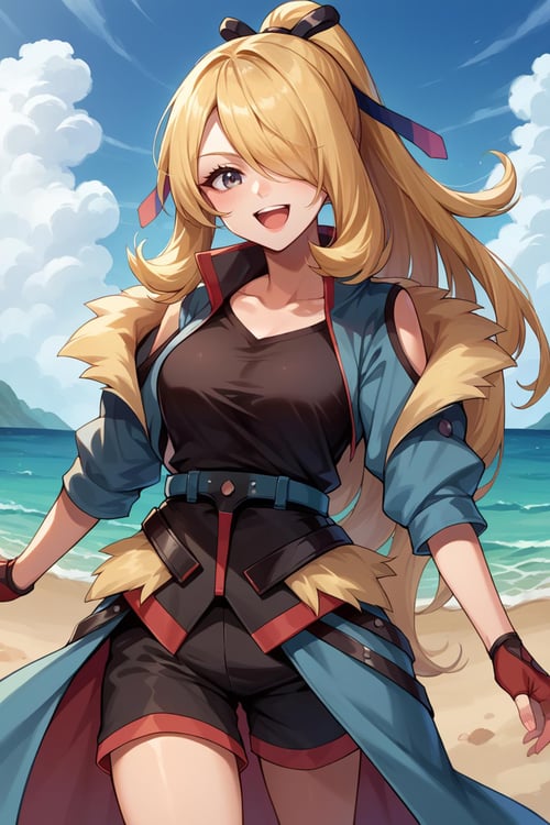 Cynthia/シロナ (Pokemon Diamond and Pearl) SDXL LoRA | 4 Outfits [Pony Diffusion] by novowels on Tensor.Art