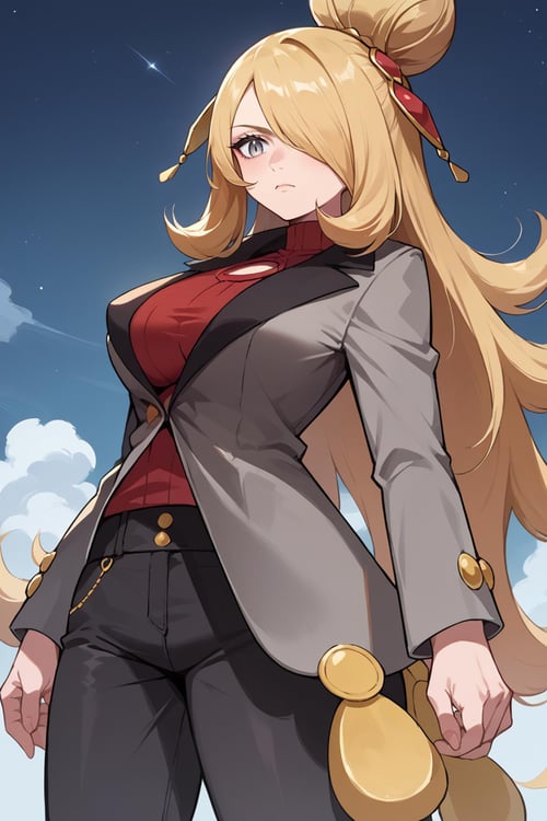 Cynthia/シロナ (Pokemon Diamond and Pearl) SDXL LoRA | 4 Outfits [Pony Diffusion] by novowels on Tensor.Art