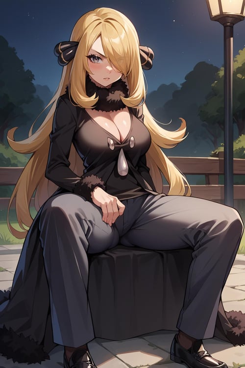 Cynthia/シロナ (Pokemon Diamond and Pearl) SDXL LoRA | 4 Outfits [Pony Diffusion] by novowels on Tensor.Art