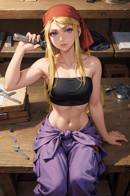 Winry Rockbell/ウィンリィ・ロックベル (Fullmetal Alchemist) LoRA by novowels on Tensor.Art