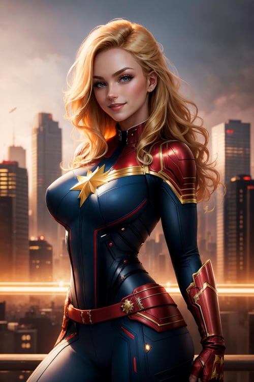 Captain Marvel (Marvel Comics) LoRA by novowels on Tensor.Art