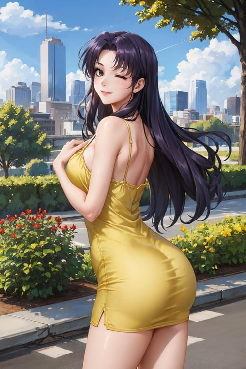 Misato Katsuragi/葛城 ミサト (Neon Genesis Evangelion) LoRA | 3 Outfits by novowels on Tensor.Art