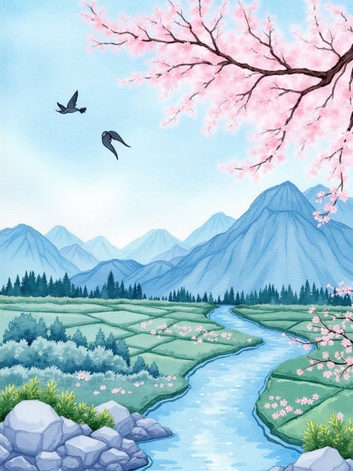 水彩风Gota 909788199 by Gota on Tensor.Art