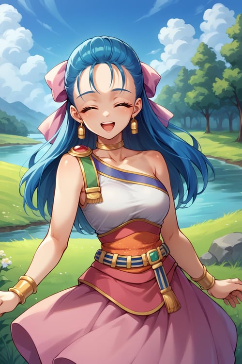 Nera Briscoletti/Flora/フローラ ルドマン (Dragon Quest V: Hand of the Heavenly Bride) SDXL LoRA [Pony Diffusion] by novowels on Te...